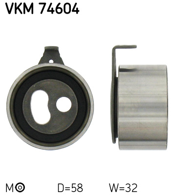 SKF VKM 74604 feszítő,...